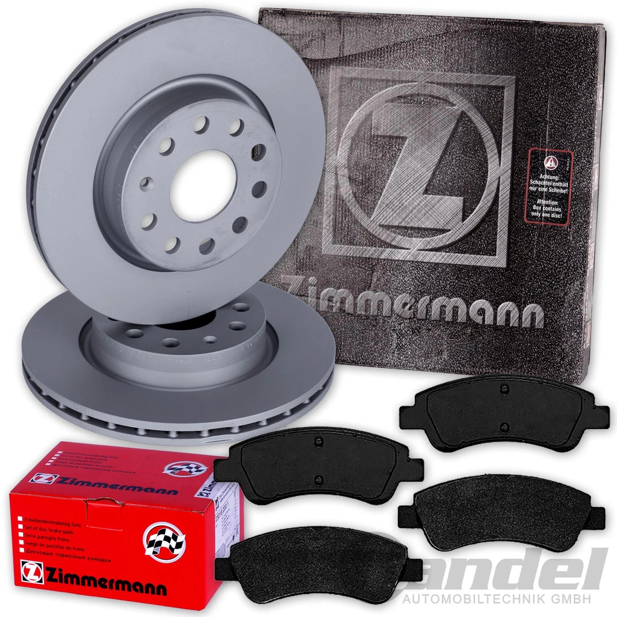 Гальмівні колодки і диски Zimmermann для Renault Scenic I ВЕН до 2010 року Гальмівні колодки і диски Zimmermann для Renault Scenic I ВЕН до 2010 року