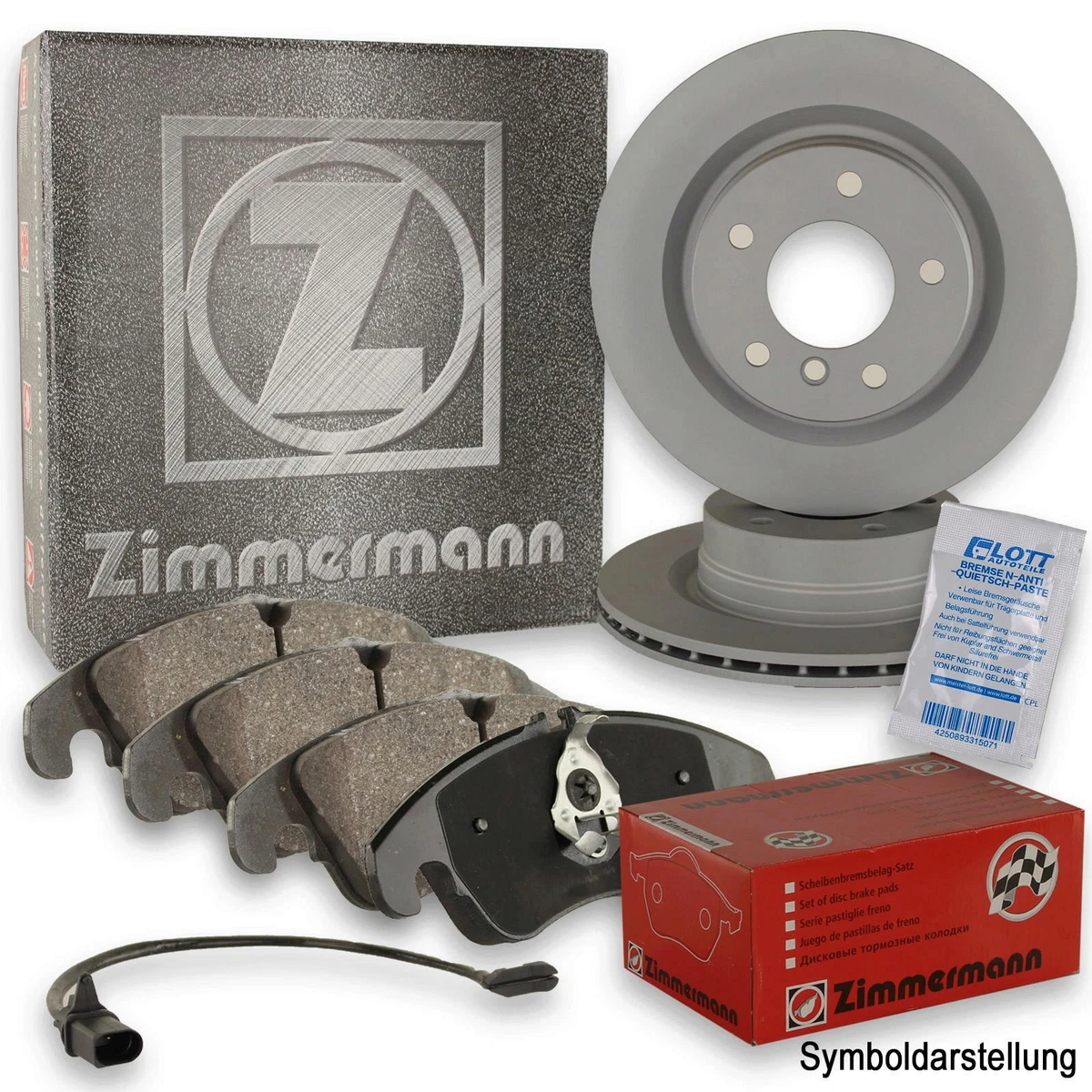 Гальмівні диски та колодки Zimmermann для BMW 5 (F10) – безпека та якість Гальмівні диски та колодки Zimmermann для BMW 5 (F10) – безпека та якість