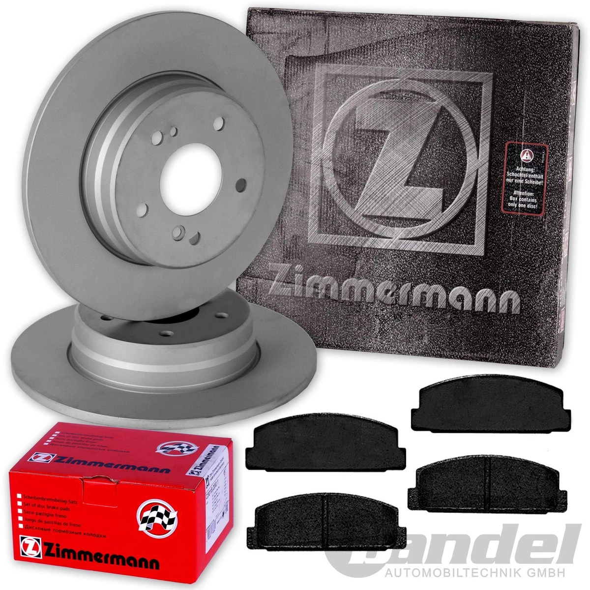 Гальмівні колодки та диски Zimmermann для FIAT PANDA VAN: безпека та якість Гальмівні колодки та диски Zimmermann для FIAT PANDA VAN: безпека та якість