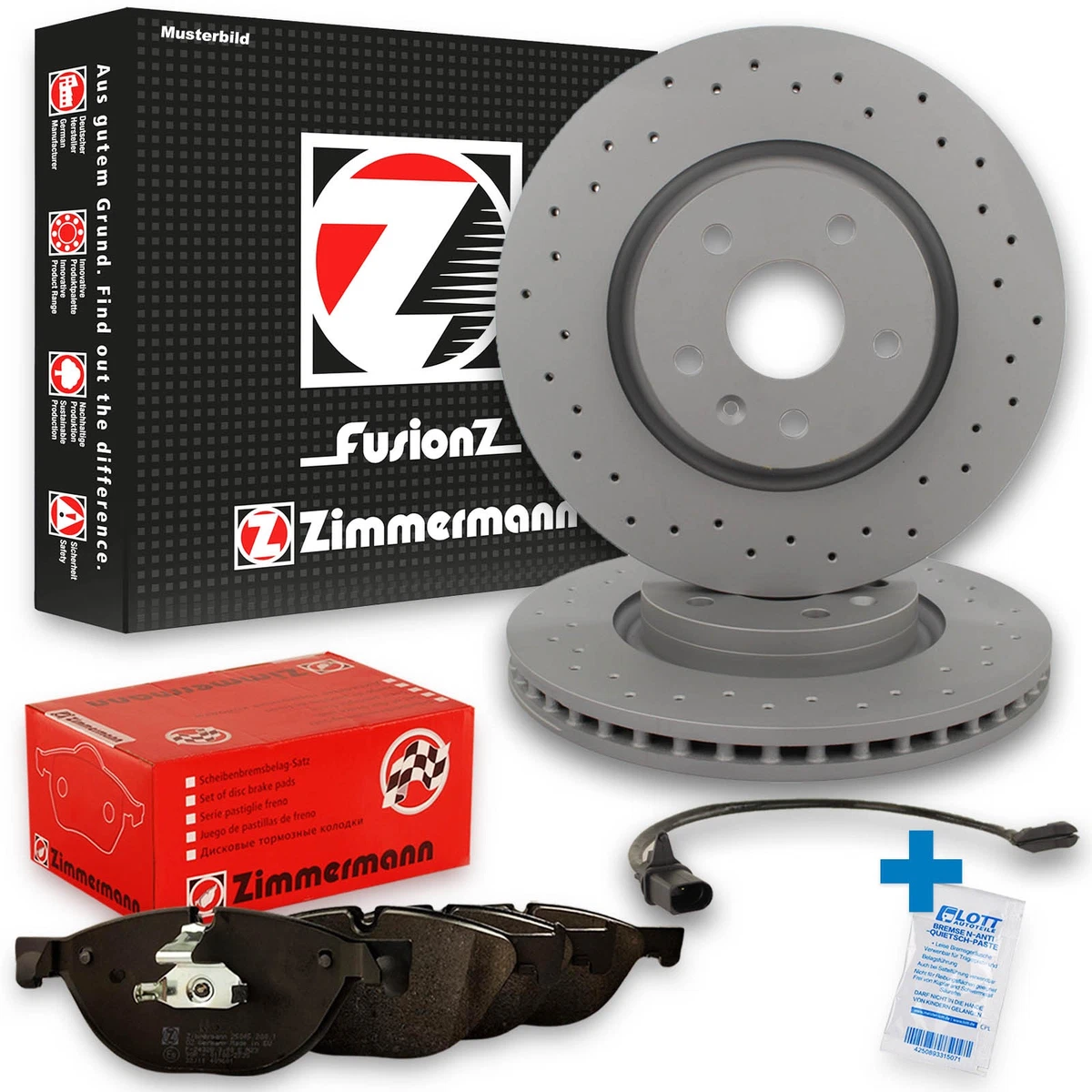 Гальмівні колодки та диски Zimmermann для FIAT PANDA VAN: безпека та якість Гальмівні колодки та диски Zimmermann для FIAT PANDA VAN: безпека та якість