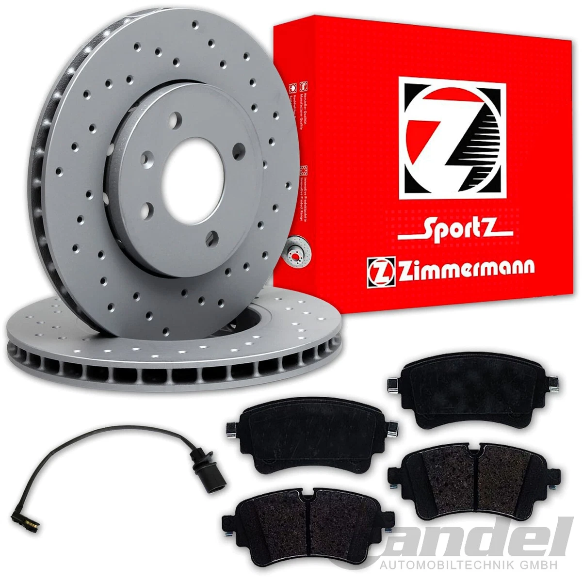 Гальмівні колодки і диски Zimmermann для Renault Scenic I ВЕН до 2010 року Гальмівні колодки і диски Zimmermann для Renault Scenic I ВЕН до 2010 року