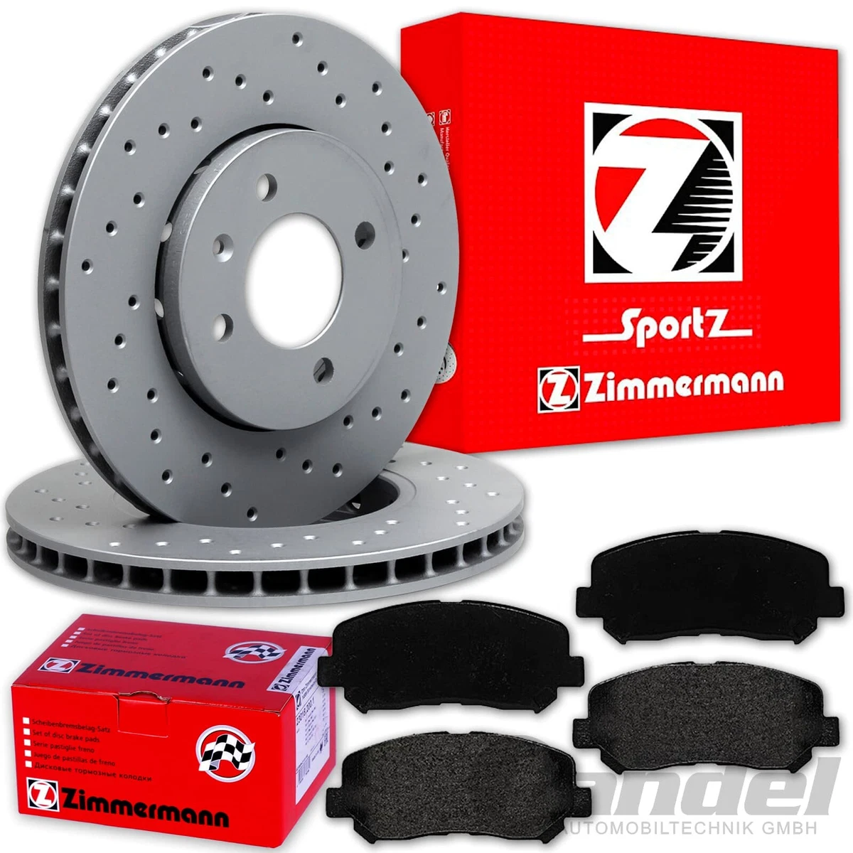 Гальмівні диски та колодки Zimmermann для Toyota Avensis Verso — безпека і якість Гальмівні диски та колодки Zimmermann для Toyota Avensis Verso — безпека і якість