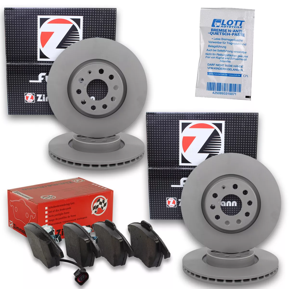 Гальмівні колодки і диски Zimmermann для Renault Scenic I ВЕН до 2010 року Гальмівні колодки і диски Zimmermann для Renault Scenic I ВЕН до 2010 року