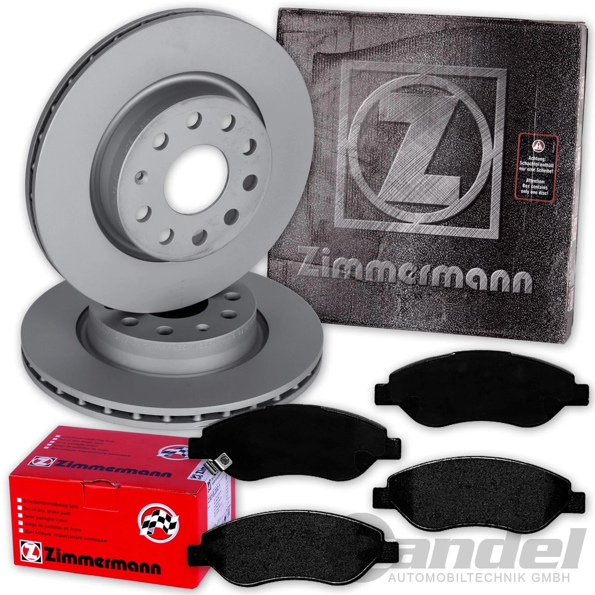 Гальмівні диски та колодки Zimmermann для VW Polo: безпека та якість Гальмівні диски та колодки Zimmermann для VW Polo: безпека та якість