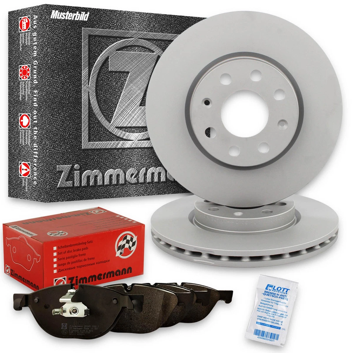 Гальмівні колодки та диски Zimmermann для FIAT PANDA VAN: безпека та якість Гальмівні колодки та диски Zimmermann для FIAT PANDA VAN: безпека та якість