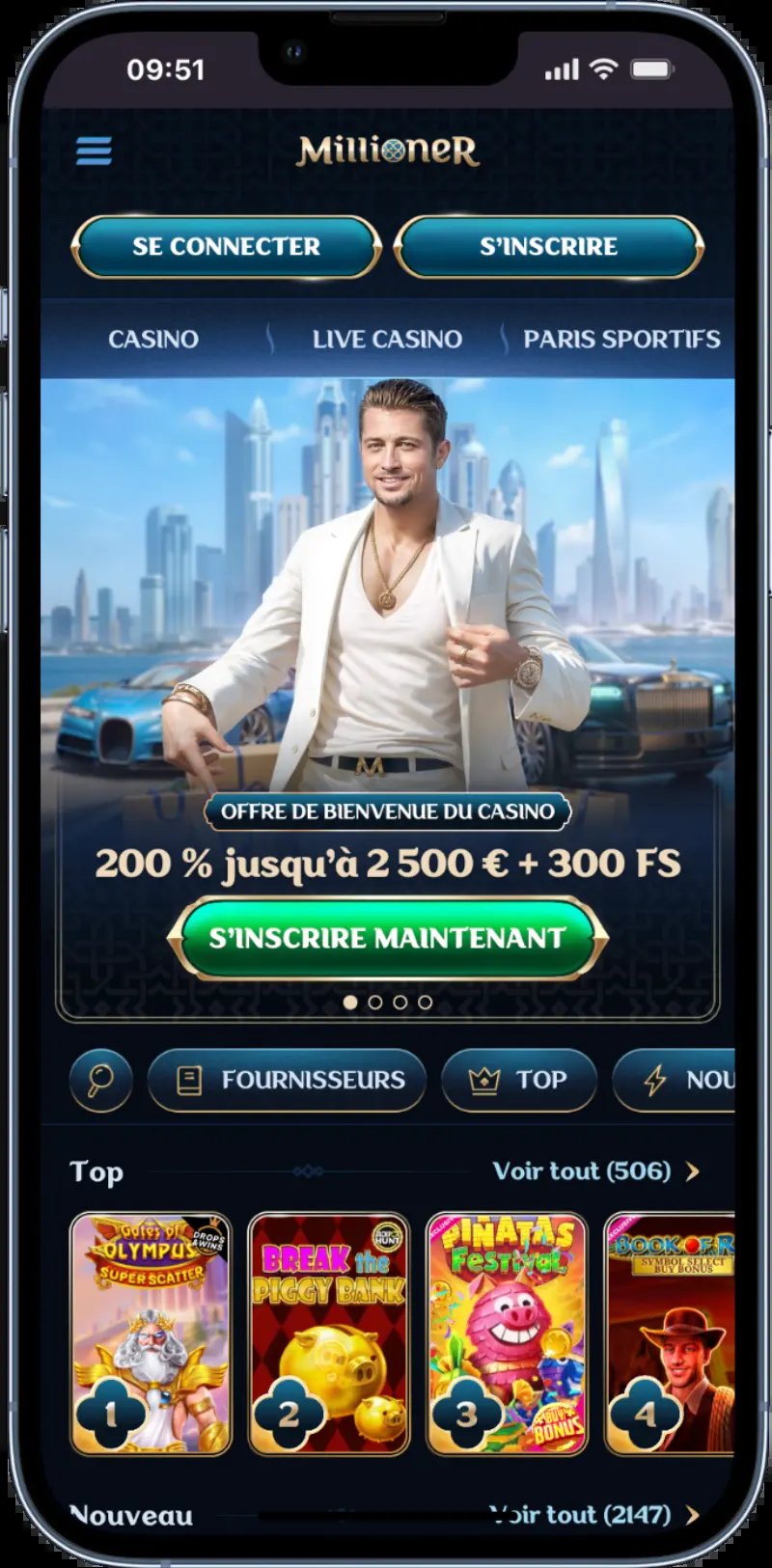 Millioner Casino Deutschland: Jetzt Bonus und Free Spins für Neue Spieler