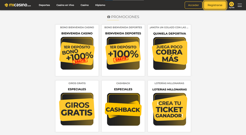 Descubre MiCasino: Una experiencia de juego online de primer nivel