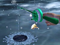 United Kigdom - ice fishing demo